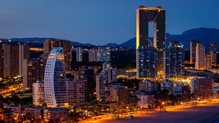 Benidorm, Costa Blanca, Hiszpania