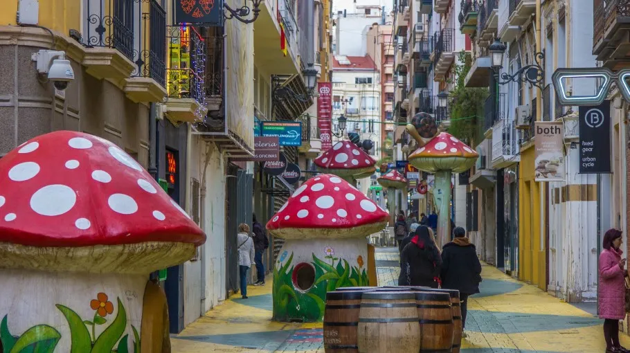 Calle de Las Setas, Alicante