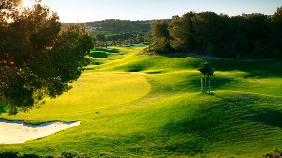 Golfplatz an der Costa Blanca, Spanien