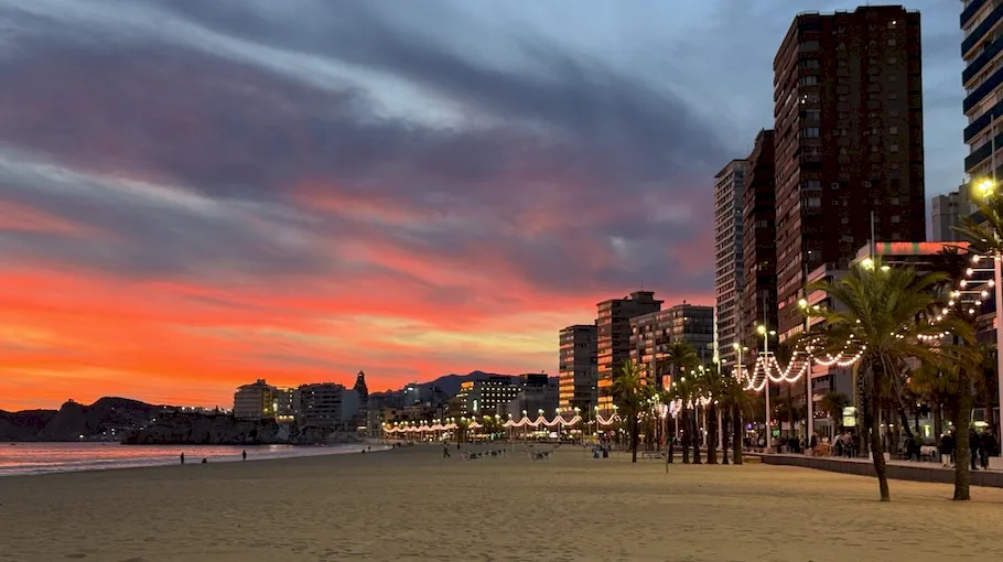 Večerní Benidorm