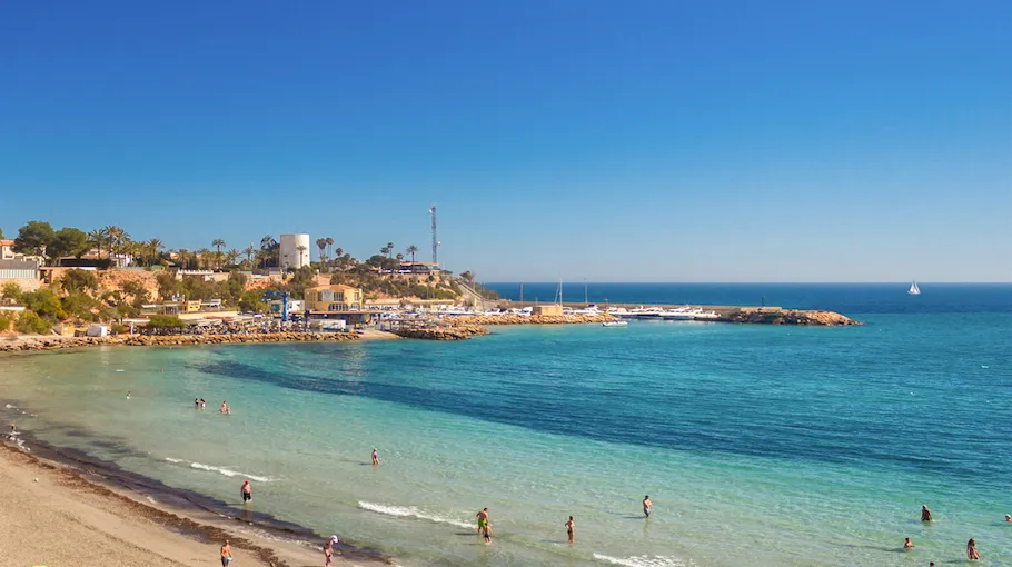 Plaża na Orihuela Costa
